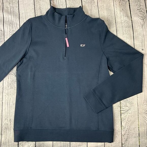 VINEYARD VINES 1/4 Zip Pullover Sweatshirt - Picture 1 of 4